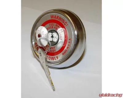 Omix Black Locking Gas Cap 71-76 Jeep CJ Models - 17726.05
