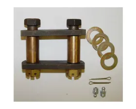 Omix HD Shackle Kit 55-75 Jeep CJ Models