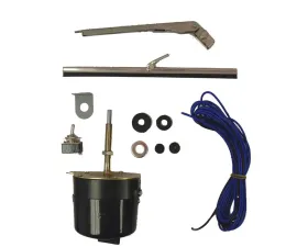 Omix 12-Volt Wiper Motor Kit 41-68 Willys Models