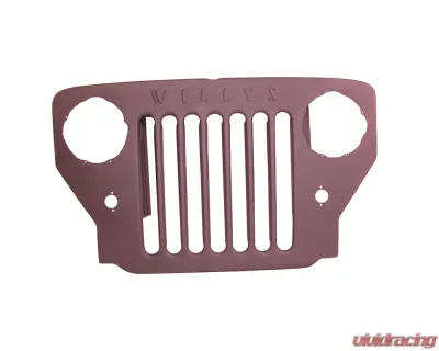 Omix Grille Willys Script 53-64 Willys CJ3B - DMC-681798