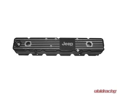 Omix 4.2L Aluminum Valve Cover with Jeep Logo - DMC-6914