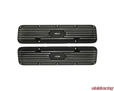 Omix Valve Cover Pair W/ Script - DMC-6920