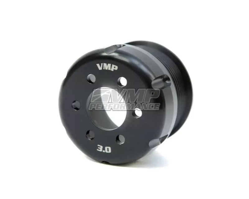 VMP Performance 3.0" 10 Rib Bolt-On Pulley 6-Bolt Ford Mustang Shelby GT500 2007-2014 - VMP-30-10-B