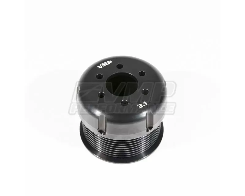 VMP Performance 3.1" 10 Rib Bolt-On Pulley 6-Bolt Ford Mustang Shelby GT500 2007-2014 - VMP-31-10-B
