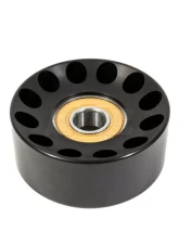 VMP Performance 90mm Heavy Duty Billet Aluminum Idler Pulley 6 | 8 | 10 RIB Ford Mustang 5.0L                                     - VMP-90-S-B - Image 3