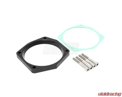 VMP Performance Predator 105mm Throttle Body Adapter Plate Kit-Black Anodized - VMP-INA023
