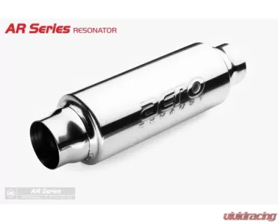 Aero Exhaust Resonator AR Series 2.5 Inch Inside Diameter Neck - AR25