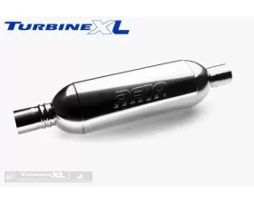 Aero Exhaust Turbine XL 2.5 Inch Inside Diameter Neck Moderate sound Performance Mufflers