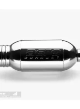 Aero Exhaust Turbine 2.5 Inch Inlet Neck with 4 Inch Rolled Tip Outlet Aggressive sound Performance Mufflers                                     - AT2540i - Image 2