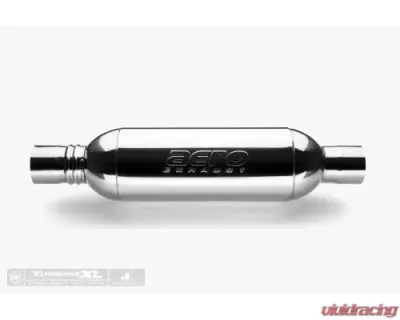 Aero Exhaust Turbine XL 3.0 Inch Inside Diameter Neck Moderate sound Performance Mufflers - AT3030XL