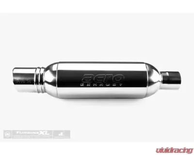 Aero Exhaust Turbine XL 3.0 Inch Inlet with 4 Inch Tip Moderate sound Performance Mufflers - AT3040XL