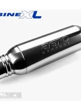 Aero Exhaust Turbine XL 3.0 Inch Inlet with 4 Inch Tip Moderate sound Performance Mufflers                                     - AT3040XL - Image 3