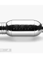 Aero Exhaust Turbine 3.0 Inch Inlet Neck with 4 Inch Rolled Tip Outlet Aggressive sound Performance Mufflers                                     - AT3040i - Image 2