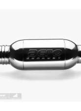 Aero Exhaust Turbine 3.5 Inch Inside Diameter Neck Aggressive sound Performance Mufflers                                     - AT3535 - Image 2