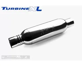 Aero Exhaust Turbine XL 3.5 Inch Inside Diameter Neck Moderate sound Performance Mufflers