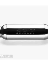 Aero Exhaust Turbine XL 4.0 Inch Inside Diameter Neck Moderate sound Performance Mufflers                                     - AT4040XL - Image 2