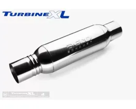 Aero Exhaust Turbine XL 4.0 Inch Inside Diameter Neck Moderate sound Performance Mufflers