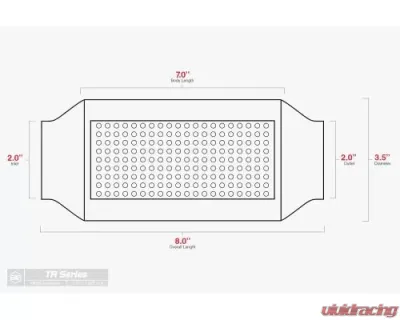Aero Exhaust Resonator TR Series 2.0 Inch Inside Diameter Neck - TR20