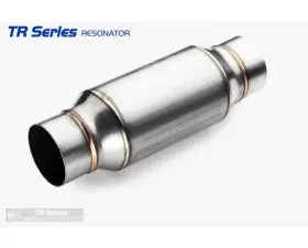 Aero Exhaust Resonator TR Series 2.5 Inch Inside Diameter Neck 10.5 Inch Length