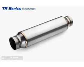 Aero Exhaust Resonator TR Series 2.5 Inch Inside Diameter Neck 15.5 Inch Length