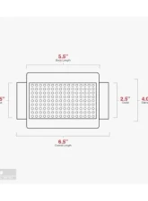 Aero Exhaust Resonator TR Series 2.5 Inch Inside Diameter Neck 6.5 Inch Length                                     - TR254 - Image 3