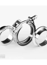 Aero Exhaust 2.0" Tubing 51.6mm Flange Stainless Steel V-Band Assembly                                     - 20101 - Image 2