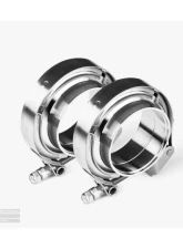 Aero Exhaust 2.5" Tubing 64.3mm Flange Stainless Steel V-Band Assembly                                     - 20102 - Image 2