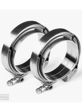 Aero Exhaust 4.0" Tubing 102.4mm Flange Stainless Steel V-Band Assembly                                     - 20105 - Image 2