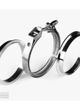 Aero Exhaust 5.0" Tubing 127.8mm Flange Stainless Steel V-Band Assembly                                     - 20106 - Image 2