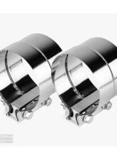 Aero Exhaust 3.5" Stainless Steel Lap Joint Clamp                                     - 20110 - Image 2