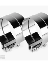 Aero Exhaust 4" Stainless Steel Lap Joint Clamp                                     - 20111 - Image 2