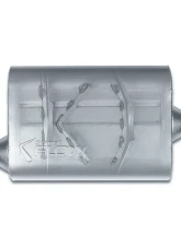 Street Flow Aluminized 2 Chamber Performance Muffler Acura | Dodge | Ford | Honda |Nissan | Toyota 1986-2020                                     - SF42041 - Image 2
