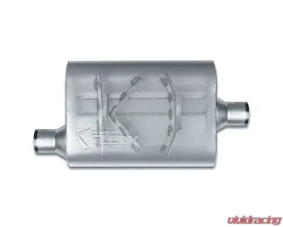 Street Flow Aluminized 2 Chamber Performance Muffler Acura | Dodge | Ford | Honda |Nissan | Toyota 1986-2020 - SF42041