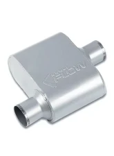 Street Flow Aluminized 1 Chamber Performance Muffler Acura | Ford 1992-2022                                     - SF424110 - Image 3