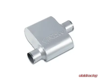 Street Flow Aluminized 1 Chamber Performance Muffler Acura | Ford 1992-2022 - SF424110