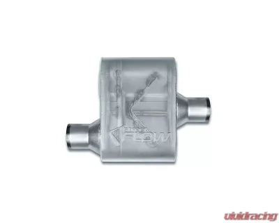 Street Flow Aluminized 1 Chamber Performance Muffler Acura | Ford 1992-2022 - SF424110