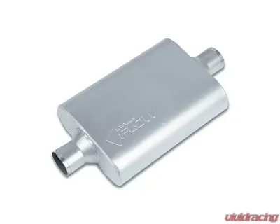 Street Flow Aluminized 2 Chamber Performance Muffler Audi | Honda | Mini | Nissan | Toyota | Volkswagen 1984-2008 - SF42440