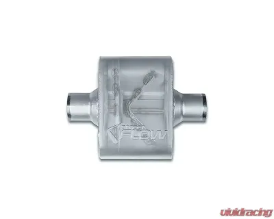 Street Flow Aluminized 1 Chamber Performance Muffler BMW | Chevrolet | Ford | Jeep | Subaru | Toyota 1960-2022 - SF425109