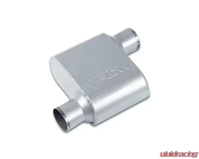 Street Flow Aluminized 1 Chamber Performance Muffler BMW | Buick | Chevrolet | Chrysler | Dodge | Ford | GMC 1963-2022 - SF425111