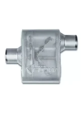 Street Flow Aluminized 1 Chamber Performance Muffler Chevrolet | Dodge | Ford 1968-2025                                     - SF425112 - Image 2