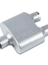 Street Flow Aluminized 1 Chamber Performance Muffler BMW | Chevrolet | Honda | Mazda | Subaru 1980-2022                                     - SF425122 - Image 3