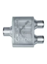 Street Flow Aluminized 1 Chamber Performance Muffler BMW | Chevrolet | Honda | Mazda | Subaru 1980-2022                                     - SF425122 - Image 2
