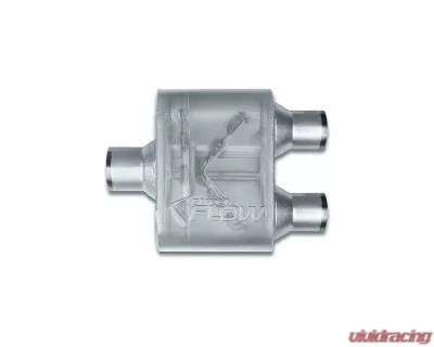 Street Flow Aluminized 1 Chamber Performance Muffler BMW | Chevrolet | Honda | Mazda | Subaru 1980-2022 - SF425122