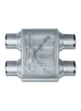 Street Flow Aluminized 1 Chamber Performance Muffler BMW | Chevrolet | Ford 1996-2001                                     - SF425154 - Image 2