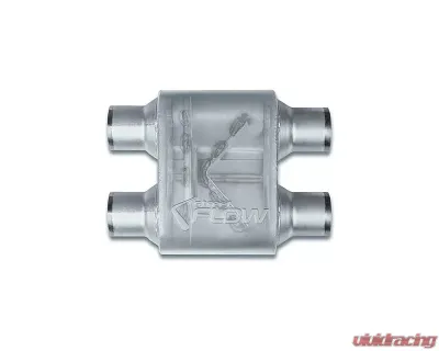Street Flow Aluminized 1 Chamber Performance Muffler BMW | Chevrolet | Ford 1996-2001 - SF425154