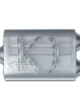 Street Flow Aluminized 2 Chamber Performance Muffler Chevrolet | GMC | Ford 1980-2020                                     - SF425422 - Image 2