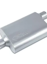 Street Flow Aluminized 2 Chamber Performance Muffler Chevrolet | Dodge | Ford 1959-2025                                     - SF42542 - Image 3