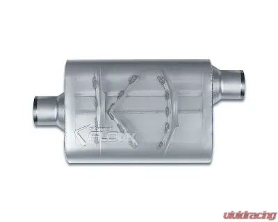 Street Flow Aluminized 2 Chamber Performance Muffler Chevrolet | Dodge | Ford 1959-2025 - SF42542