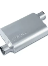 Street Flow Aluminized 2 Chamber Performance Muffler Audi | Buick | Chevrolet | Chrysler | Dodge | Ford | GMC | Jeep | Lincoln | Mercury | Plymouth 1963-2022                                     - SF42543 - Image 3