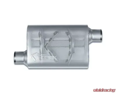 Street Flow Aluminized 2 Chamber Performance Muffler Audi | Buick | Chevrolet | Chrysler | Dodge | Ford | GMC | Jeep | Lincoln | Mercury | Plymouth 1963-2022 - SF42543